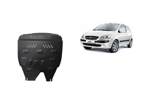 Oceľový kryt motora Hyundai Getz (2006-2010)Hyundai Getz