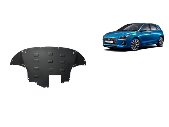 Oceľový kryt motora Hyundai I30 (2017-2026)
