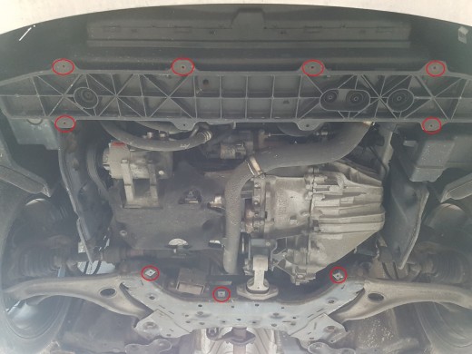 Oceľový kryt motora Hyundai i40 (2015-2019)Hyundai i40