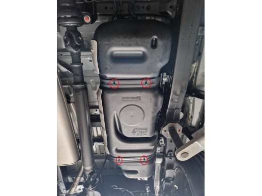 Oceľový kryt palivovej nádrže Jac T8 (2018-2026)