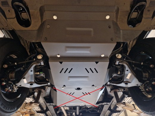 Oceľový kryt motora Jac T8 (2018-2026)