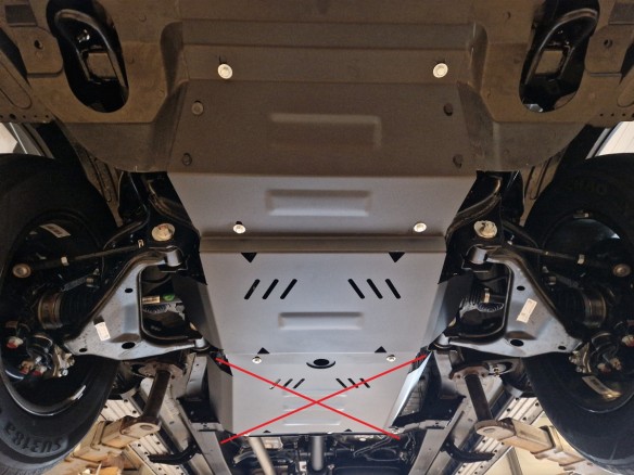 Oceľový kryt motora Jac T8 (2018-2026)