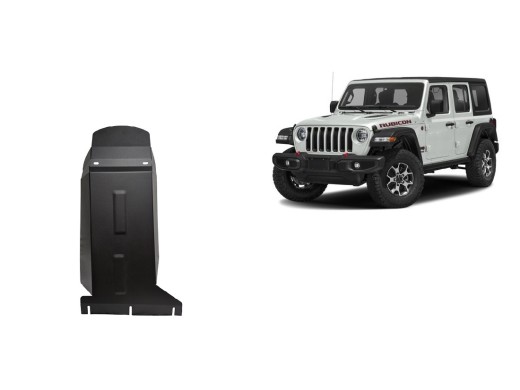 Oceľový kryt motora Jeep Wrangler - JL (2017-2025)Jeep Wrangler