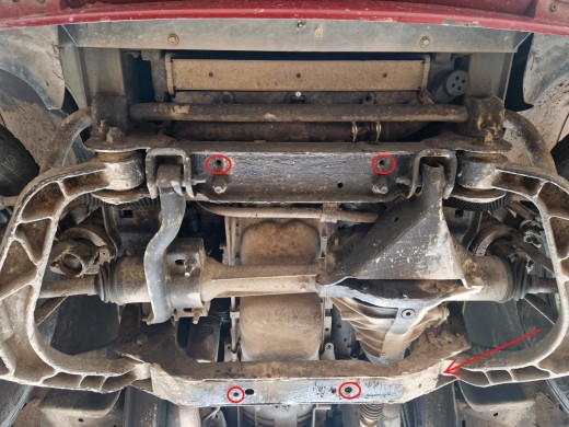 Oceľový kryt motora Jeep Cherokee - KJ (2001-2008)Jeep Cherokee