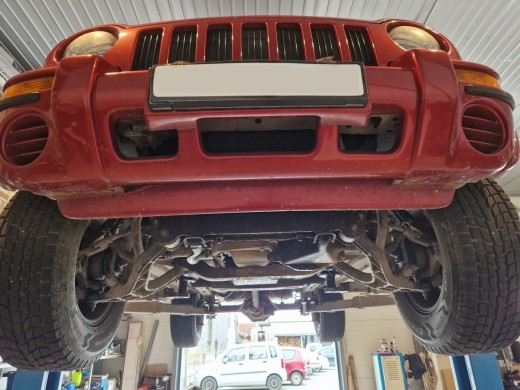 Oceľový kryt prevodovky Jeep Cherokee - KJ (2001-2008)Jeep Cherokee