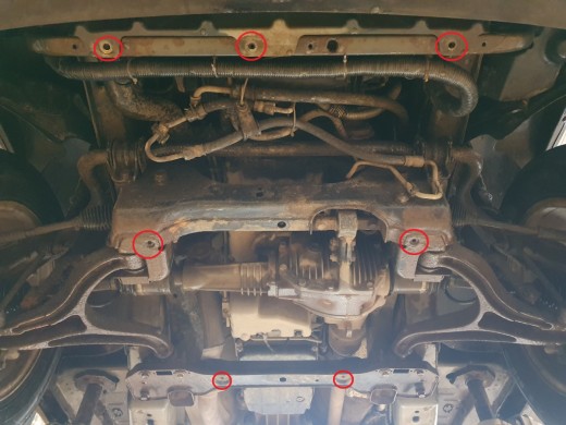 Oceľový kryt motora Jeep Grand Cherokee (2005-2010)Jeep Grand Cherokee