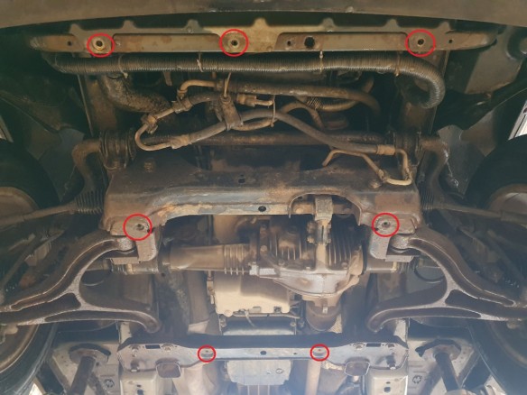 Oceľový kryt motora Jeep Grand Cherokee (2005-2010)Jeep Grand Cherokee