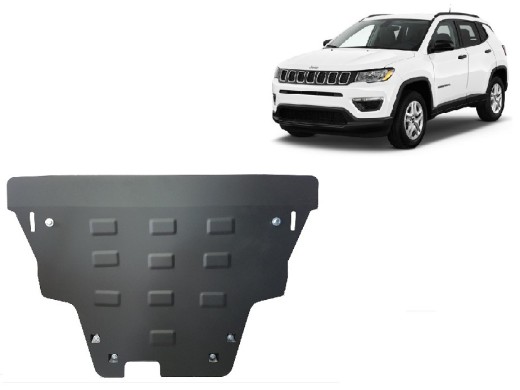 Oceľový kryt motora Jeep Compass (2017-2025)Jeep Compass