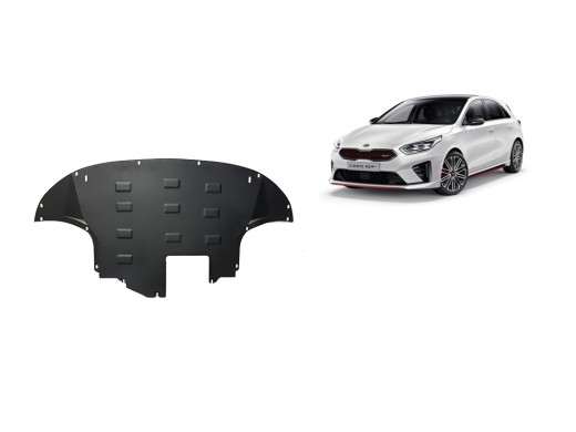 Oceľový kryt motora Kia Ceed (2018-2026)