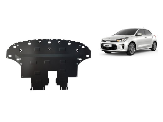 Oceľový kryt motora Kia Rio 4 (2017-2026)