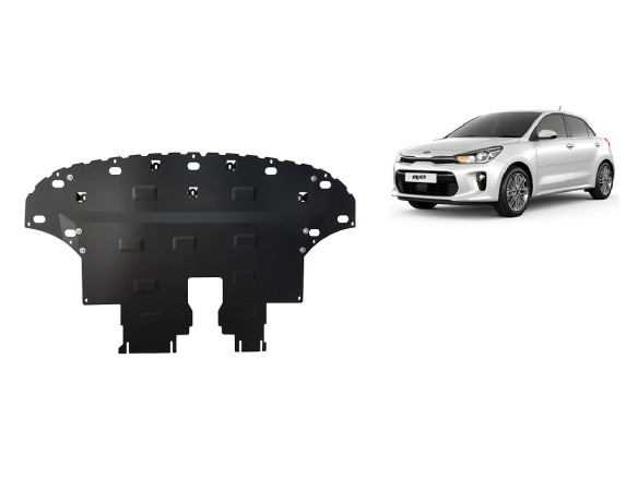 Oceľový kryt motora Kia Rio 4 (2017-2026)