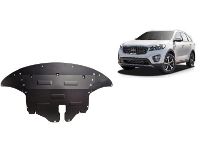 Oceľový kryt motora Kia Sorento UM (2014-2020)