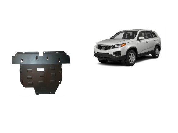 Oceľový kryt motora Kia Sorento XM (Pre-facelift) (2010-2012)Kia Sorento
