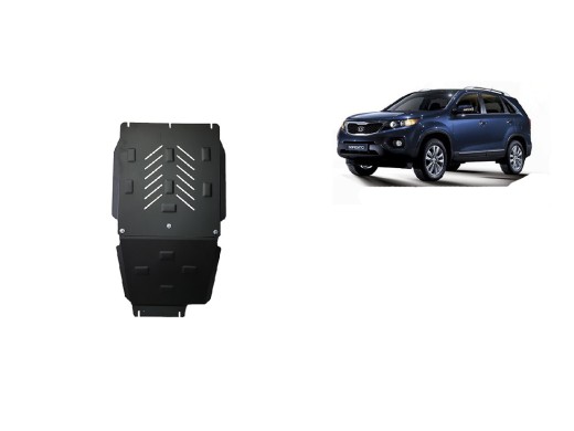 Oceľový kryt prevodovky a reduktora Kia Sorento (2006-2009)Kia Sorento