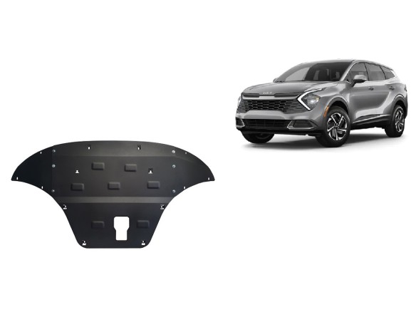 Oceľový kryt motora Kia Sportage (2021-2026)