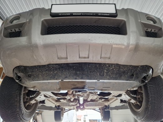 Oceľový kryt motora Kia Sportage (2004-2010)Kia Sportage