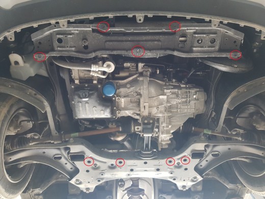 Oceľový kryt motora Kia Stonic (2017-2025)Kia Stonic