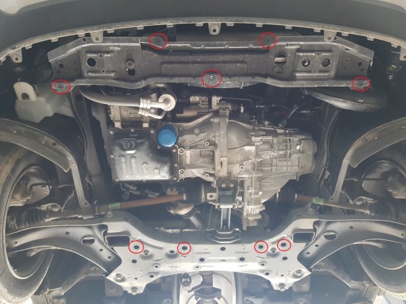 Oceľový kryt motora Kia Stonic (2017-2025)Kia Stonic