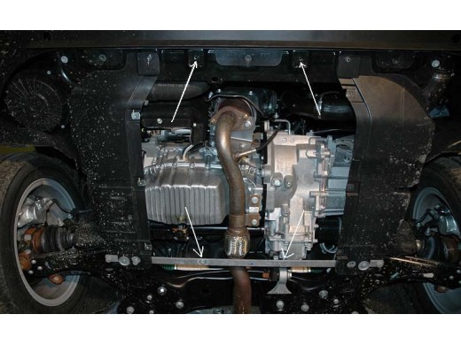 Oceľový kryt motora Lancia Delta 3 (2008-2014)Lancia Delta 3