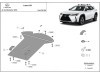 Oceľový kryt katalyzátora Lexus UX (2019-2025)