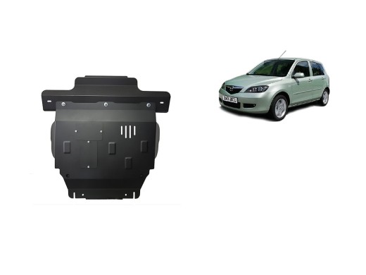 Oceľový kryt motora Mazda 2 (2003-2007)Mazda 2