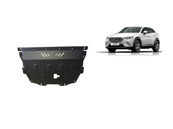 Oceľový kryt motora Mazda CX3 (2015-2025)Mazda CX3