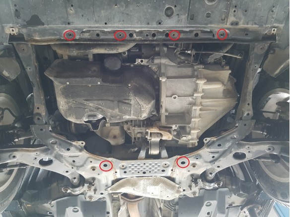 Oceľový kryt motora Mazda CX5 (2011-2025)Mazda CX5