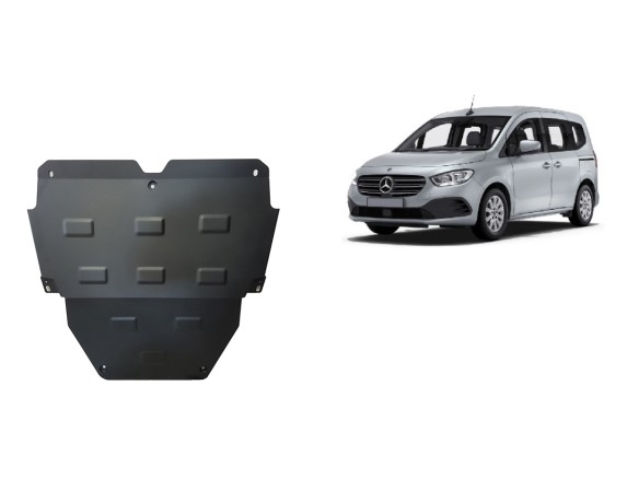 Oceľový kryt motora Mercedes EQT (2023-2025)Mercedes EQT