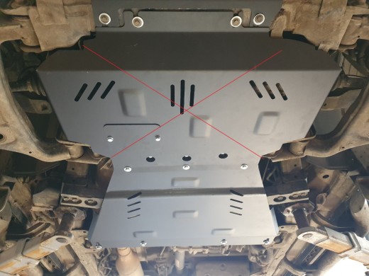 Oceľový kryt prevodovky a reduktora Mercedes X-Class (2017-2020)Mercedes X-Classe