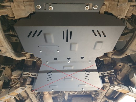 Oceľový kryt motora Mercedes X-Class (2017-2020)Mercedes X-Classe