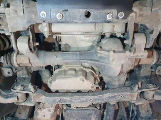 Oceľový kryt motora Mercedes X-Class (2017-2020)Mercedes X-Classe