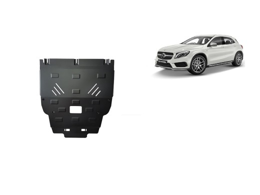 Oceľový kryt motora Mercedes GLA X156 (2014-2019)Mercedes  GLA