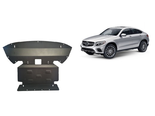 Oceľový kryt motora Mercedes GLC Coupe X253 (2015-2022)Mercedes GLC