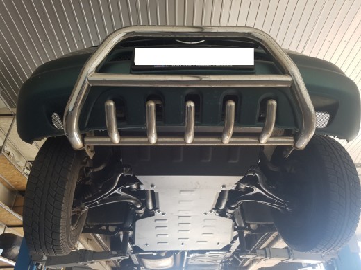 Oceľový kryt motora Mercedes ML W163 (1998-2005)Mercedes ML