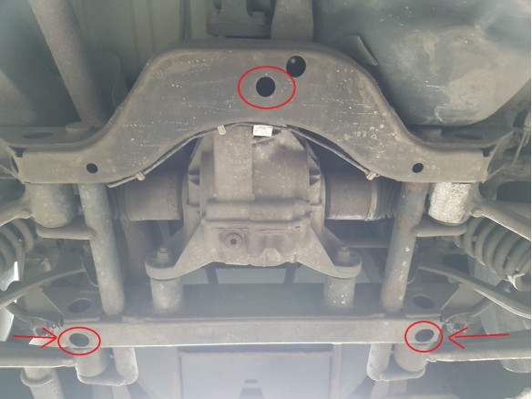 Oceľový kryt diferenciálu Mercedes ML W163 (1998-2005)Mercedes ML