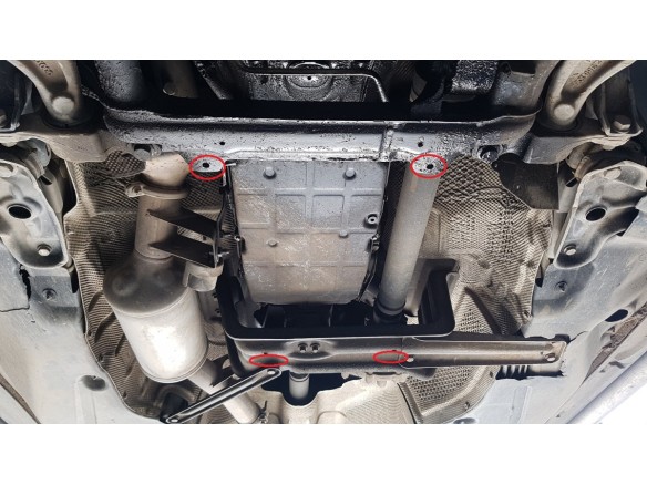 Oceľový kryt motora Mercedes ML W164 (2005-2011)Mercedes ML