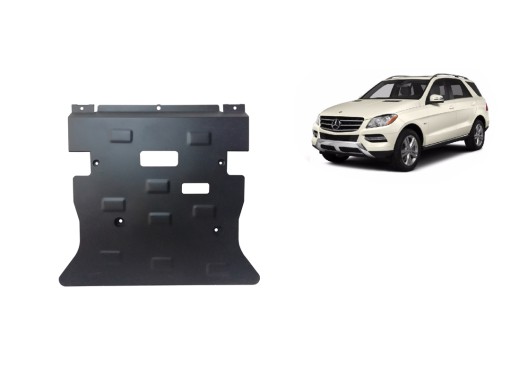 Oceľový kryt motora Mercedes ML W166 (2011-2019)Mercedes ML
