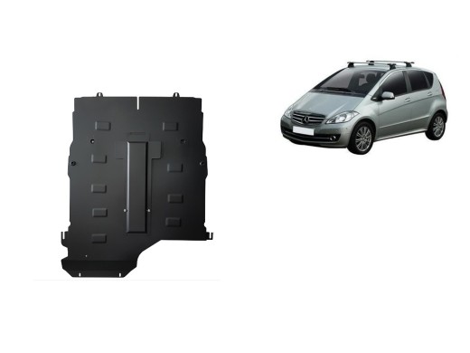 Oceľový kryt motora Mercedes A-Class (2004-2012)