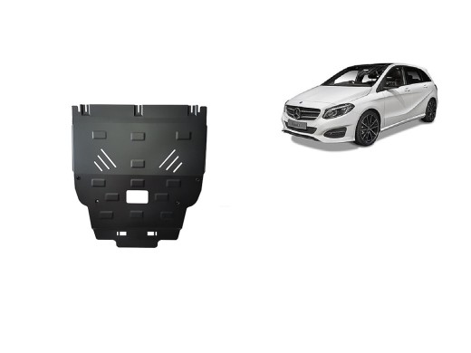 Oceľový kryt motora Mercedes B-Class W246 (2011-2019)Mercedes B-Classe