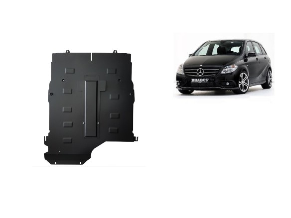 Oceľový kryt motora Mercedes B-Class (2005-2011)Mercedes B-Classe