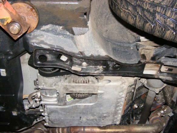 Oceľový kryt motora Mercedes B-Class (2005-2011)Mercedes B-Classe