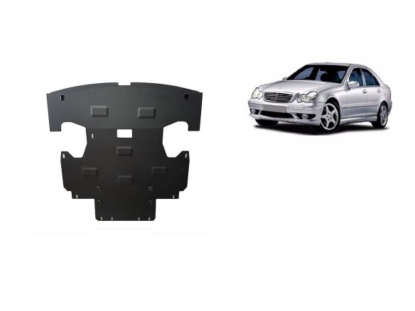 Oceľový kryt motora Mercedes C-Classe (2000-2007)