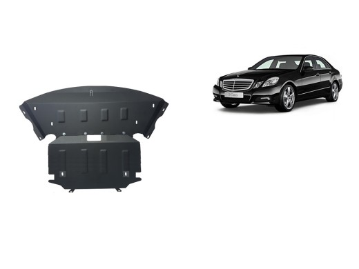 Oceľový kryt motora Mercedes E-Classe W212 - 4x4 (2009-2016)Mercedes E-Classe