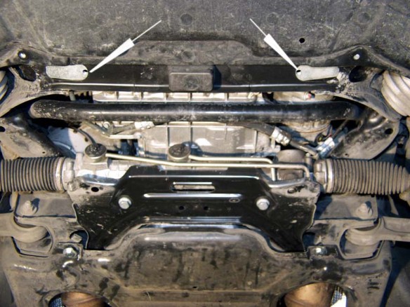 Oceľový kryt motora Mercedes E-Classe W211 (2002-2008)Mercedes E-Classe