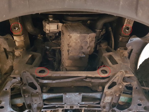 Oceľový kryt motora Mercedes Sprinter 906 4x4 (2006-2018)Mercedes Sprinter