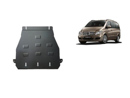 Oceľový kryt prevodovky Mercedes Viano W639 - 2.2 D 4x2 (2003-2014)Mercedes Viano