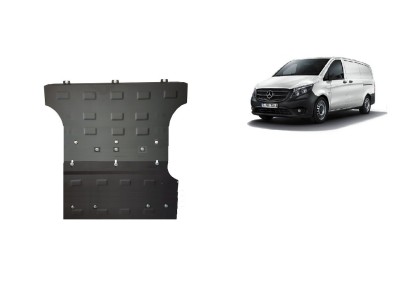 Oceľový kryt motora Mercedes Vito W447 - 4X2 (2014-2025)