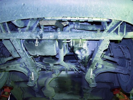 Oceľový kryt motora Mercedes Vito (1996-2003)Mercedes Vito