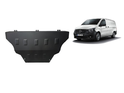 Oceľový kryt motora Mercedes Vito W447, 4x2, 1.6 D (2014-2025)Mercedes Vito