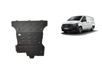 Oceľový kryt motora Mercedes Vito W447, 2.2 D, 4x4 (2014-2020)